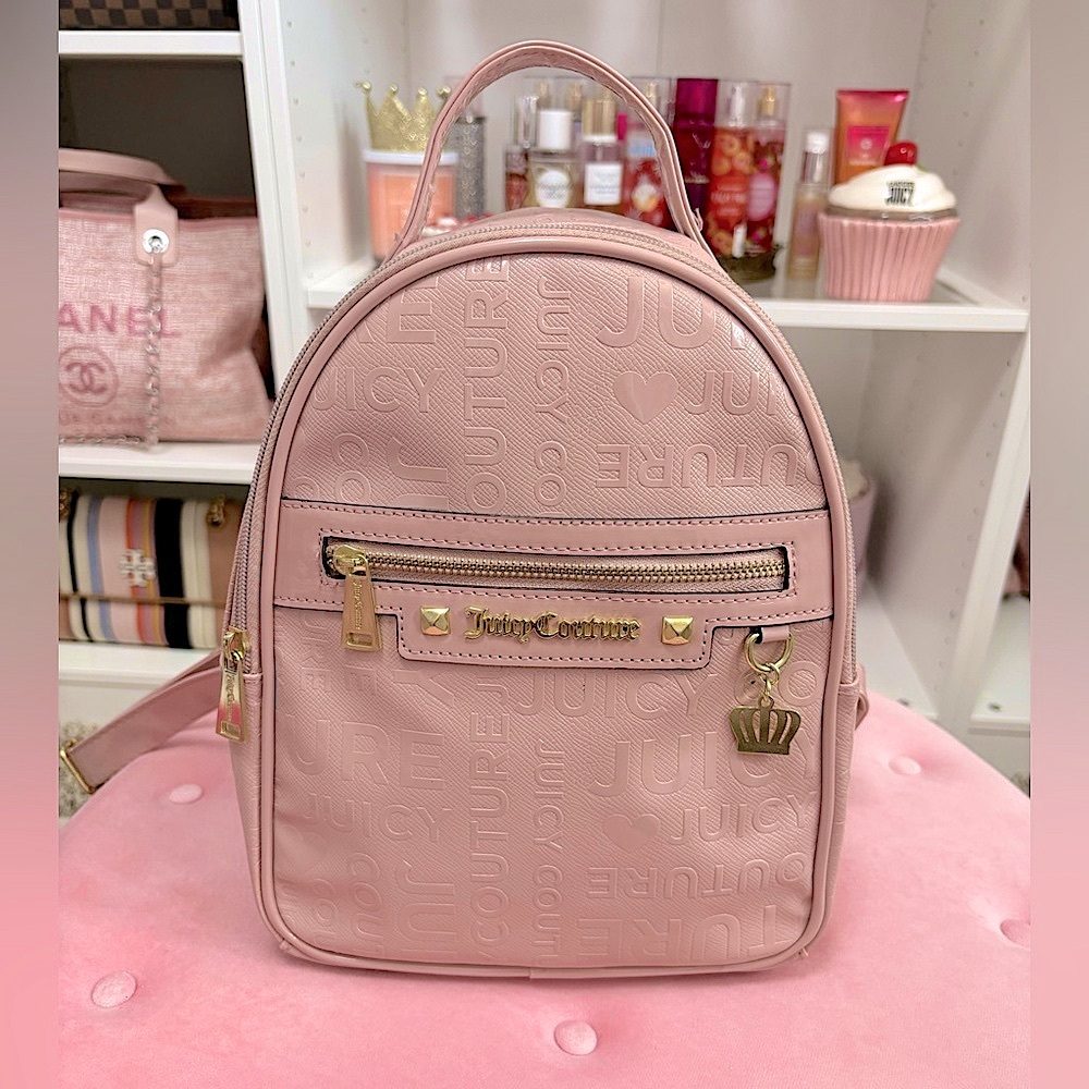 Juicy Couture Pink Patent Back Pack